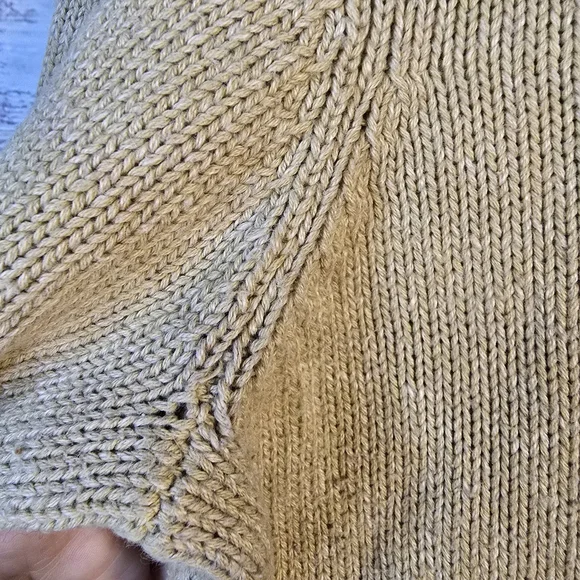 Polo Ralph Lauren Bear Sweater Medium Beige Preppy Knit Iconic Teddy - Picture 7 of 7